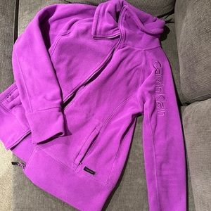CALVIN KLEIN FLEECE JACKET